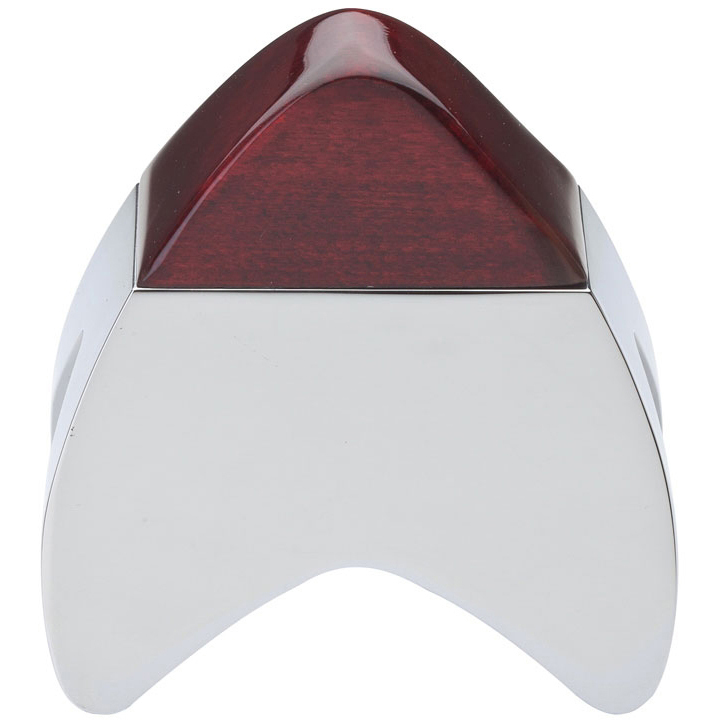 Metal & Wood Footed Tear Drop Award