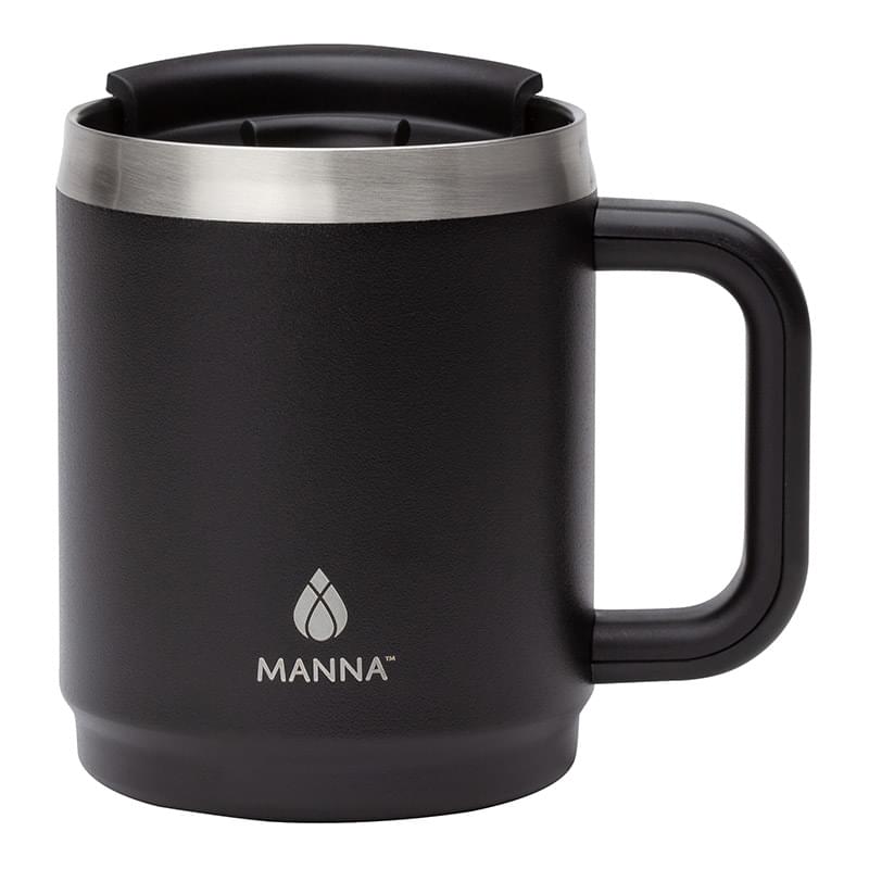 Manna&trade; 14 oz. Boulder Steel Camping Mug w/ Handle