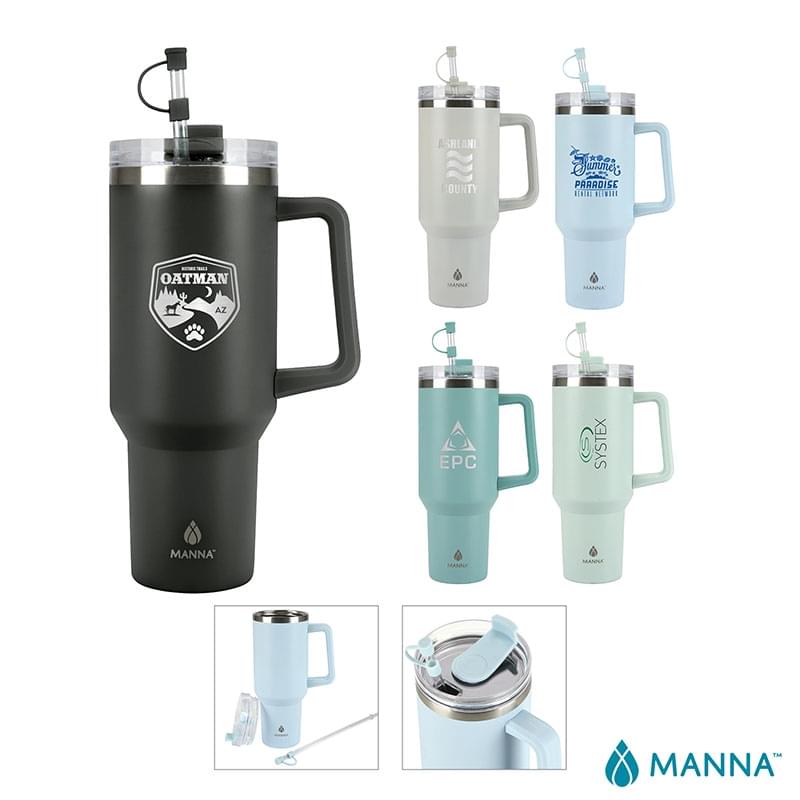 Manna™ Atlas 40 oz. Double Wall Stainless Steel Travel Tumbler