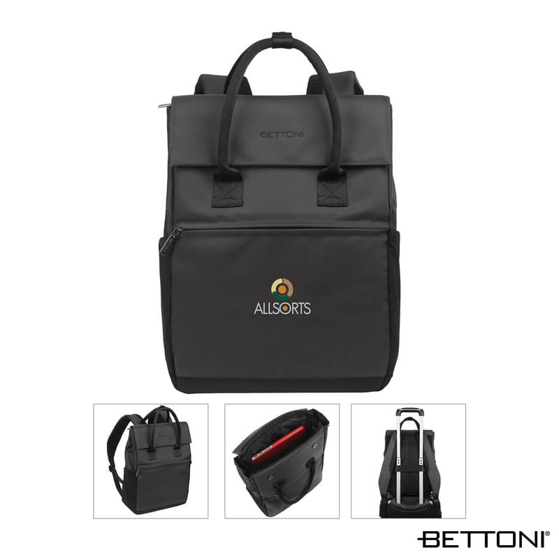 Bettoni® Classico RPET Handled Backpack