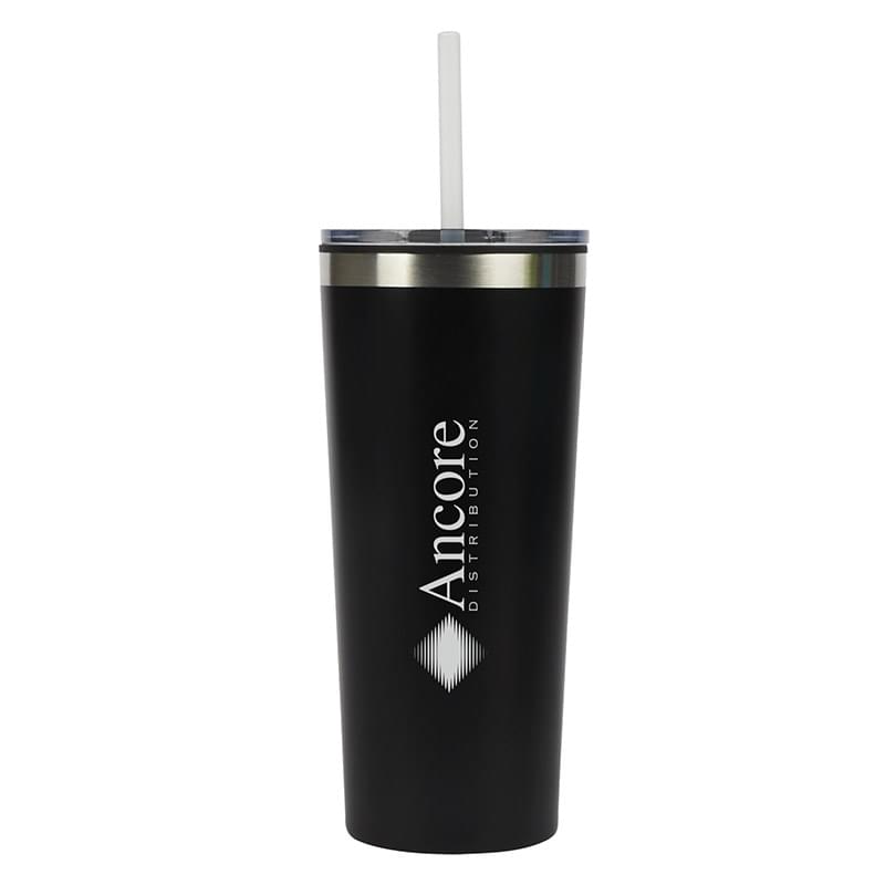 Bergen 24 oz. Steel/100% Recycled PP Liner Travel Tumbler