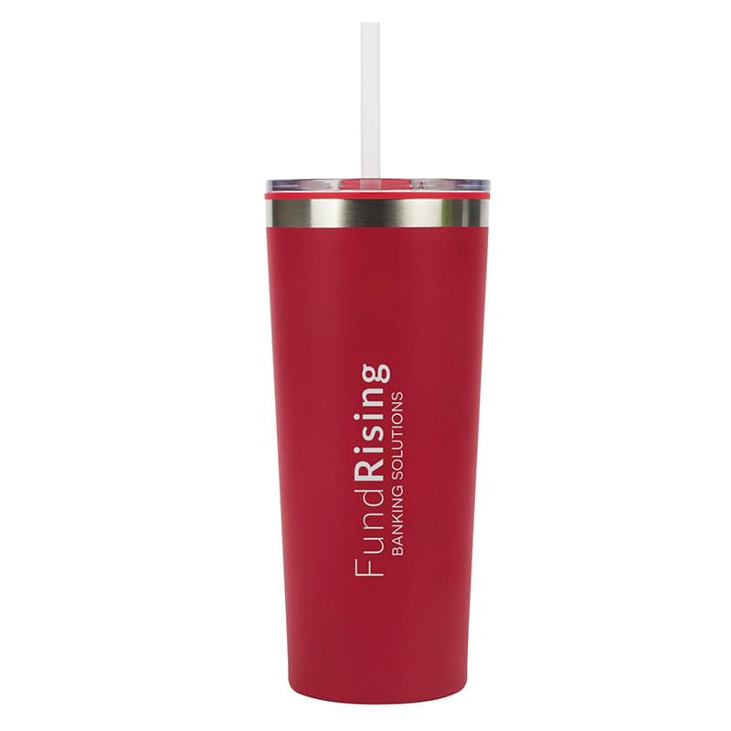 Bergen 24 oz. Steel/100% Recycled PP Liner Travel Tumbler