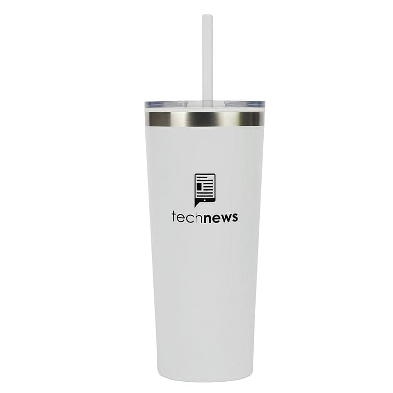 Bergen 24 oz. Steel/100% Recycled PP Liner Travel Tumbler