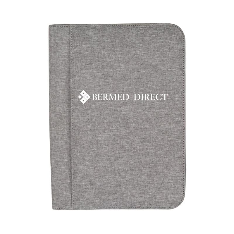 Sterling RPET Zippered Letter Size Padfolio