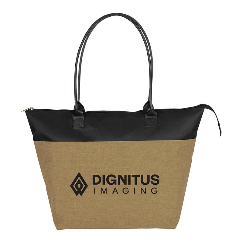 Abigail Two-Tone Tote Bag