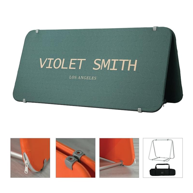 DisplaySplash A-Frame Fabric Floor Sign - 78" W x 37" H
