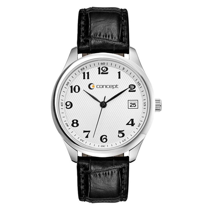 Classic Style Dress Watch Unisex Dress Watch with Date Display