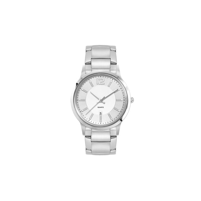Ladies Silver Stainless Steel Case, and Stainless Steel bracelet