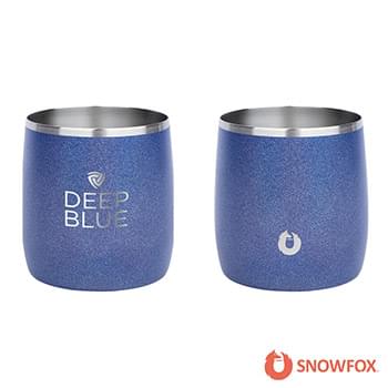 Snowfox® 11 oz. Shimmer Finish Vacuum Insulated Whiskey Rocks Tumbler