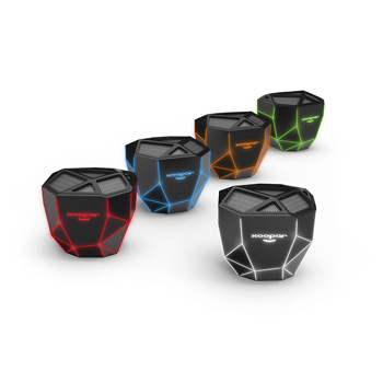 Xoopar Geo Speaker Desktop Skeletal Lighted Wireless Speaker