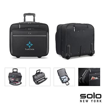 Solo New York West Side Roll Overnighter Case