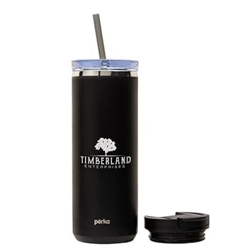 Perka® Trent 18 oz. Double Wall, Stainless Steel Hot/Cold Tumbler