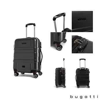 Bugatti Budapest Carry-On Rolling Bag