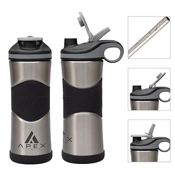 Wave&reg; My Wave 20oz. Double Wall Stainless Steel Water Bottle w/ Copper Lining