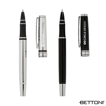 Bettoni® Avellino Recycled Brass Cap-Off  Rollerball Pen