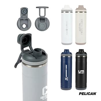 Pelican Pacific™ Chug 26 oz. Recycled Double Wall Stainless Steel Water Bottle