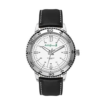 46MM, SILVER METAL CASE, 3-HAND MVT